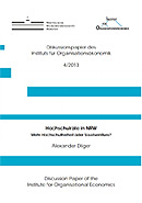 Diskussionspapier des Instituts für Organisationsökonomik